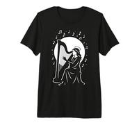 Santa Cecilia Arpa de Confirmación Patrona Católica Música Camiseta Premium