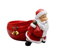 Santa Christmas Decorations - Christmas Resin Santa Statues | Resin Santas Figurines With Bell Fun Resins Bag Shape Holiday Supplies For Fun Thanksgiving Holiday Birthday Party Offices Home Room