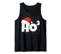 Santa Christmas Hat HoHoHo Funny Math Teacher Humor Camiseta sin Mangas