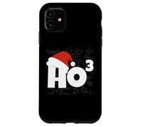 Santa Christmas Hat HoHoHo Funny Math Teacher Humor Carcasa para iPhone 11