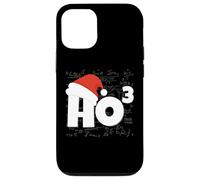 Santa Christmas Hat HoHoHo Funny Math Teacher Humor Carcasa para iPhone 12/12 Pro
