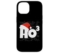 Santa Christmas Hat HoHoHo Funny Math Teacher Humor Carcasa para iPhone 14