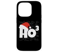 Santa Christmas Hat HoHoHo Funny Math Teacher Humor Carcasa para iPhone 14 Pro