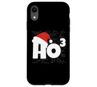 Santa Christmas Hat HoHoHo Funny Math Teacher Humor Carcasa para iPhone XR