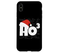 Santa Christmas Hat HoHoHo Funny Math Teacher Humor Carcasa para iPhone XS MAX