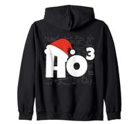 Santa Christmas Hat HoHoHo Funny Math Teacher Humor Sudadera con Capucha