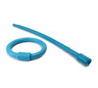 Santa Clara Bigudí Circular N°1, Goma Flexible, Rosa o Azul, Pack 12 Unidades