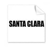 Santa Clara Cuba City Nombre Gafas Ropa de Limpieza Limpiador de Pantalla Teléfono 5pcs Regalo