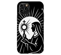 Santa Clara de Asís Santos Católicos Eucaristía Custodia Carcasa para iPhone 11 Pro
