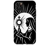 Santa Clara de Asís Santos Católicos Eucaristía Custodia Carcasa para iPhone 11 Pro MAX