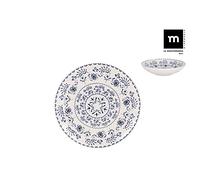 Santa Clara Set de Platos Lury Plato Hondo 4 Piezas (ø 21 x 5,3 cm)