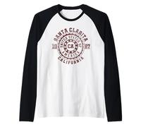 Santa Clarita CA | California Camiseta Manga Raglan