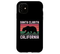 Santa Clarita California Bear Retro 661 Río Santa Clara Carcasa para iPhone 11