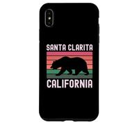 Santa Clarita California Bear Retro 661 Río Santa Clara Carcasa para iPhone XS MAX