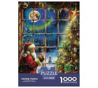 Santa Claus Complex 1000 Piece Mind Puzzle - Educational Art Game for Adults and Kids 38x26cm/1000pcs