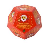 Santa Claus Dice, con Diversión Y Juego De Risa, 7.8x7.8x6.5cm, Juego De Dados De Navidad, C-ubos De Intercambio De Santa, Diseño Compacto Y Juguetón, para Niños, Adolescentes, Adultos