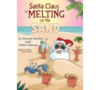 Santa Claus Is Melting On The Sand