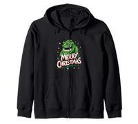 Santa Claus Merry Christmas Monster - Figura Decorativa navideña Sudadera con Capucha