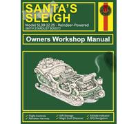 Santa Claus Owner’s Workshop Manual Notepad A Haynes-Style Christmas List Pad for Notes, Plans & Holiday Chaos