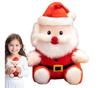 Santa Claus Plush - Muñeca De Peluche, Peluche De Navidad | Diseño Suave Y Tierno con Tema Festivo, Niños Celebración De Cumpleaños De Cumpleaños