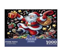 Santa Claus Puzzle Imposible,desafío for Adults Juego Educativo 1000 Piezas Obra De Arte De Juego De para Adultos Y Niños 38x26cm/1000pcs