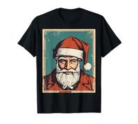 Santa Claus Retrato Pulpa Cultura Arte Camiseta