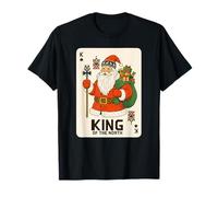 Santa Claus Rey del Norte Juego De Cartas De Navidad Camiseta