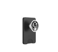 Santa Claus se Encuentra con un ser Extraterrestre Extraterrestre Espacial PopSockets PopWallet para MagSafe