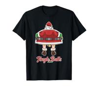 Santa Claus sexy y travieso Bolas de Navidad Decoración navi Camiseta