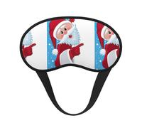 Santa Claus4 - Antifaz para dormir, diseño opaco, ultra suave y cómodo para hombres y mujeres