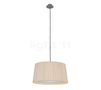 Santa & Cole GT6 con disco difusor blanco, algodón natural