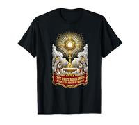 Santa Comunión Consagración Misa Latina Católica Camiseta