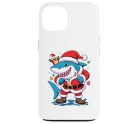 Santa Costume For Kids Boys Adults Funny Shark Christmas Carcasa para iPhone 13