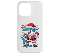 Santa Costume For Kids Boys Adults Funny Shark Christmas Carcasa para iPhone 14 Pro MAX