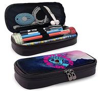 Santa Cr-Uz Screaming Han-D - Estuche de piel para lápices, estuche con cremallera duradera, para niños y niñas