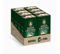 SANTA CRISTINA Café Molido Natural 250 g - 8 paquetes