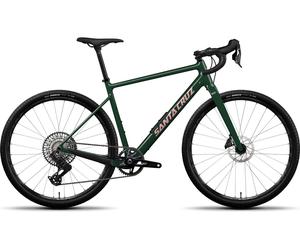 Santa Cruz Bicicleta de Gravel Stigmata 4 CC Carbon 28" verde XL