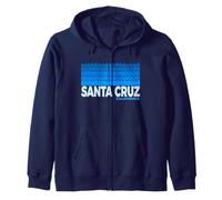 Santa Cruz CA - Santa Cruz California Acuático Sudadera con Capucha