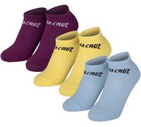 Santa Cruz Calcetines de tiras para mujer (paquete de 3) SCW-A1393 Einheitsgröße