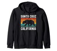 Santa Cruz, California, Beach Forest, Norcal, Northern Cali Bear Sudadera con Capucha