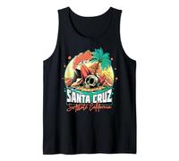 Santa Cruz California CA I Retro Santa Cruz Camiseta sin Mangas