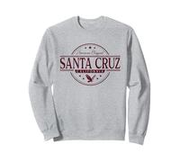 Santa Cruz California - Etiqueta Santa Cruz CA Sudadera