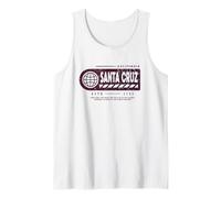 Santa Cruz California - Sello de Viaje Santa Cruz CV32 Camiseta sin Mangas