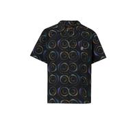 Santa Cruz Camisa 'Vertigo' azul / color barro / verde / negro M azul / color barro / verde / negro