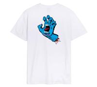 Santa Cruz Camiseta Screaming Hand Chest - Blanco, blanco, M
