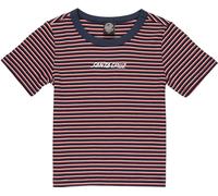 Santa Cruz Camiseta Strip Logo Emb de mujer SCW-X1659 8
