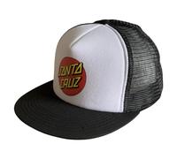Santa Cruz Cap Classic Dot Mesh White Black
