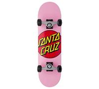 Santa Cruz Classic Dot Micro - Monopatín (7,50 x 28,25), Color Rosa
