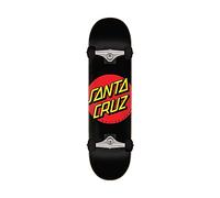 Santa Cruz Classic Dot - Monopatín (20,32 cm), Color Negro