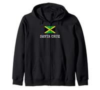 Santa Cruz Country Jamaica Viaje familiar Jamaicanos Hombres Mujeres Sudadera con Capucha